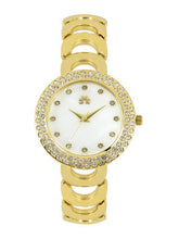 Arumkick Pearly White Dial Analogue Watch